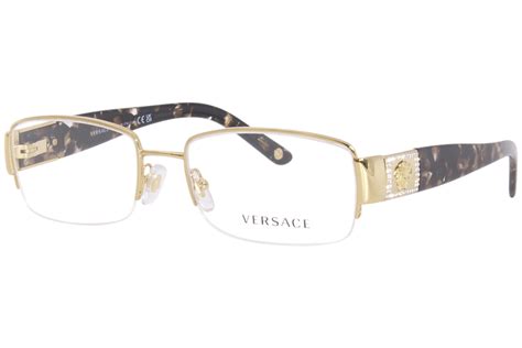 are versace eyeglasses good|Versace eyeglass frames with rhinestones.